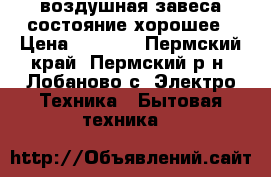 воздушная завеса состояние хорошее › Цена ­ 1 500 - Пермский край, Пермский р-н, Лобаново с. Электро-Техника » Бытовая техника   